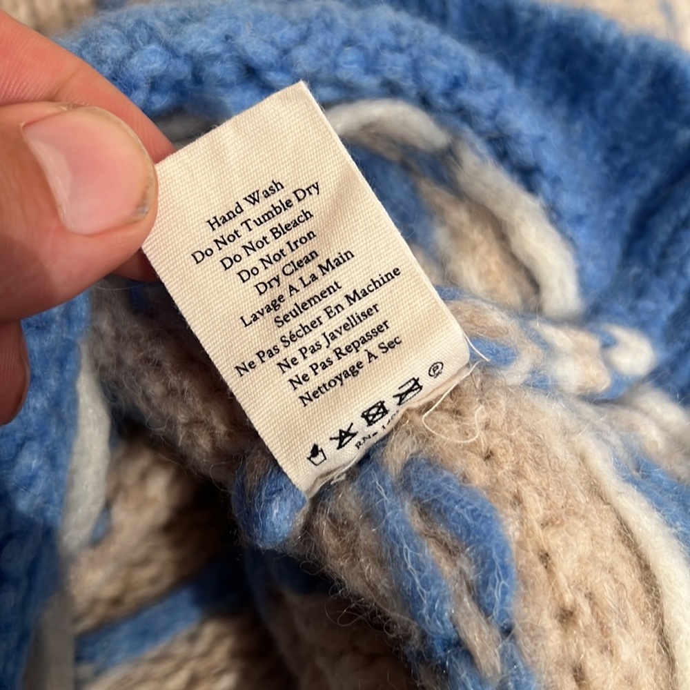 LoveShackFancy Rosie Alpaca Sweater, size Small - Picture 10 of 14